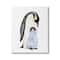 Stupell Industries Penguin and Chick Watercolor Painting Children's Nursery Arctic Canvas Wall Art